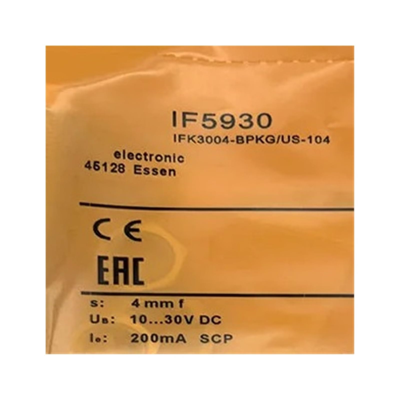 Capteur de proximité IF5829 pour lignes de convoyage
