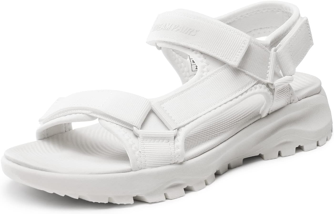 DREAM PAIRS レディース サンダル 軽量 ハイキングサンダル レディース 快適 アスレチック 速乾 ウォーキング ウォーターサンダル フック&ループストラップ付き ソフトインソール ビーチ バケーション アドベンチャー