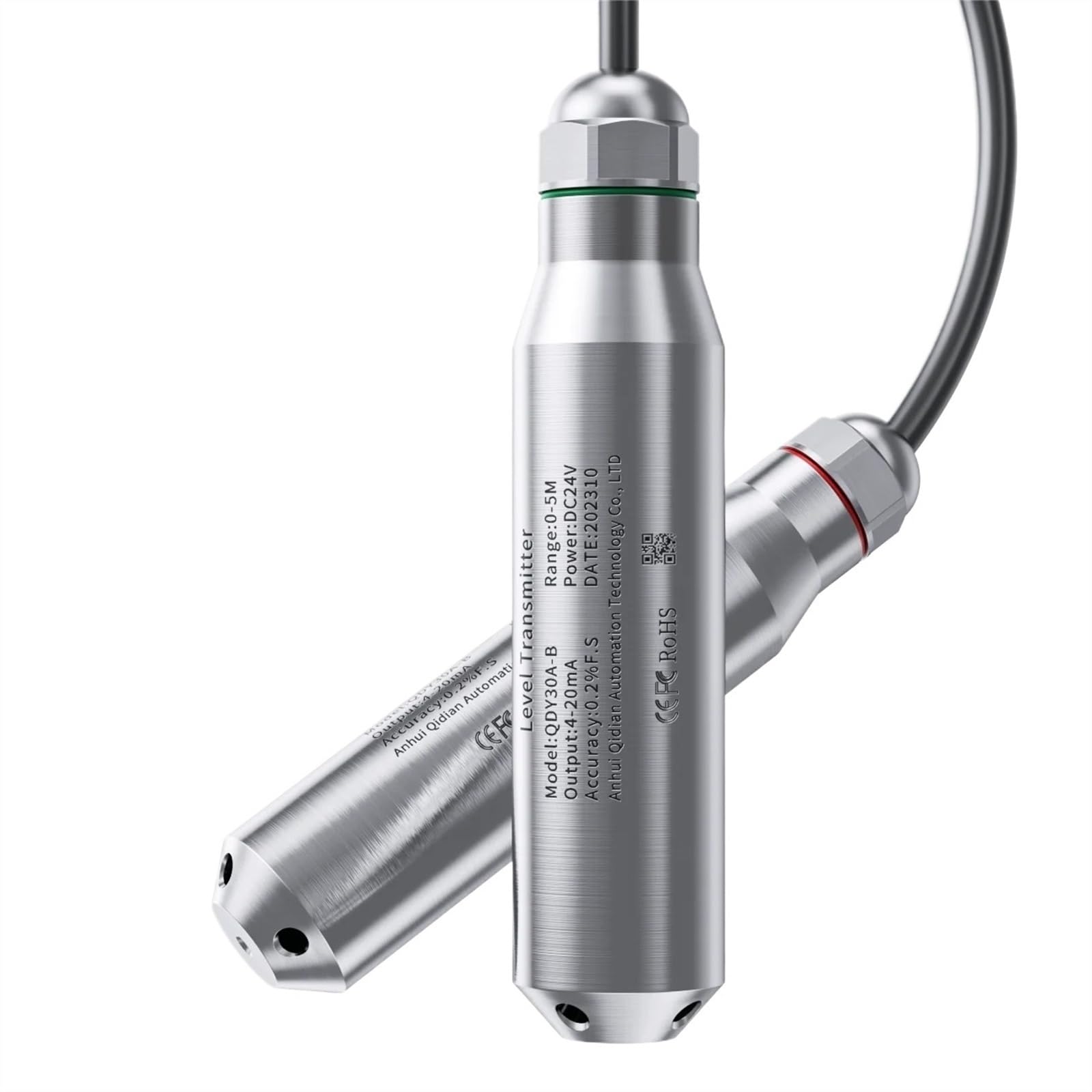 Transmetteur de niveau de liquide 1-5V haute précision en inox
