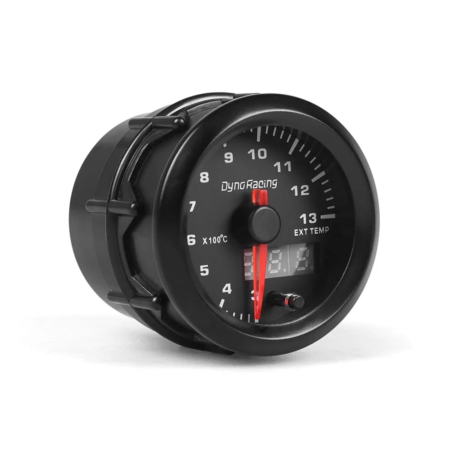 2'' 52mm Dual Display Exhaust Gas Temp Gauge 7 Colors Led 300-1300 Celsius EGT EXT Gauge with Stepper Motor BX101503
