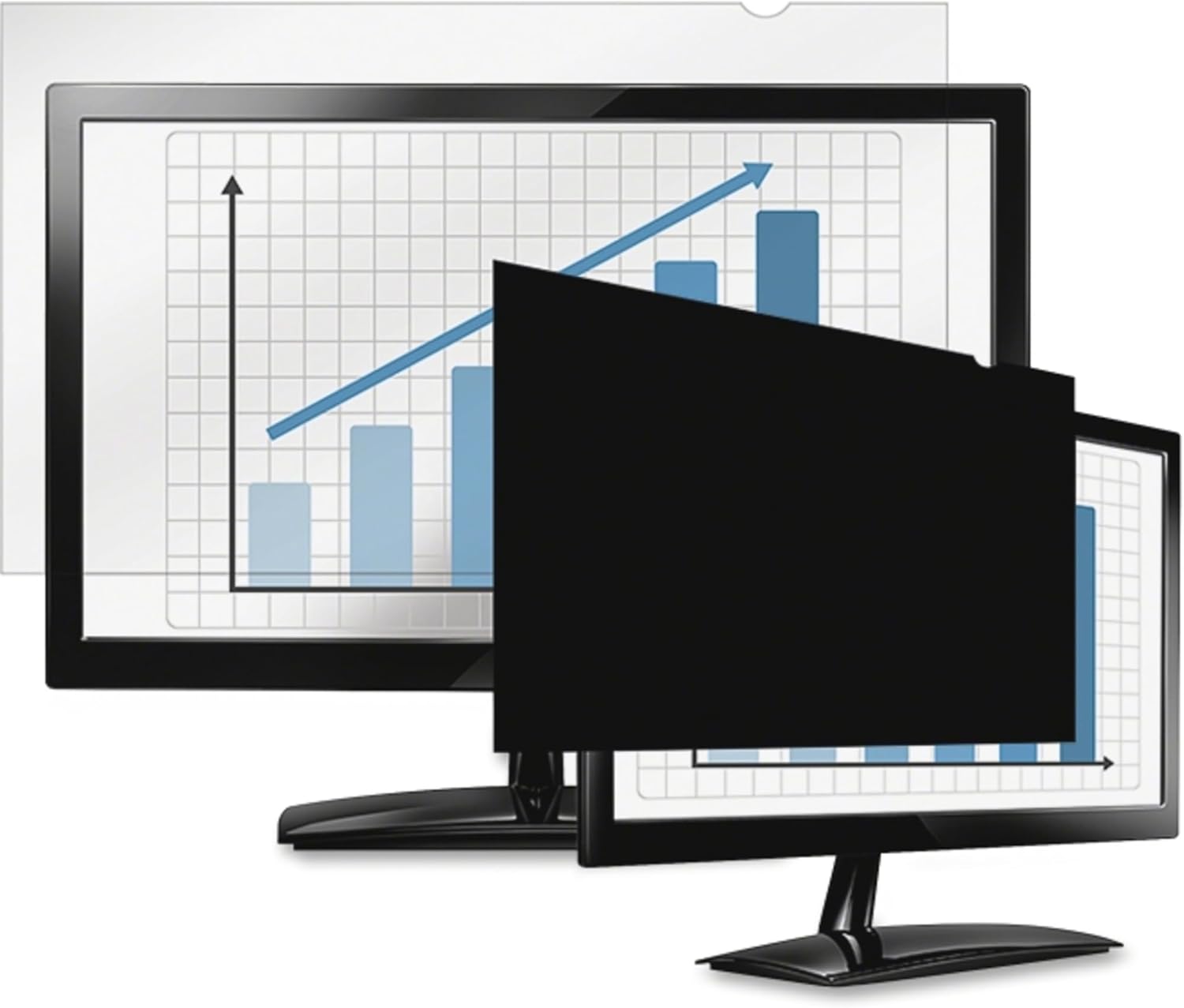 FELLOWES 4807001 21.5 PrivaScreen(TM) Blackout Privacy Filter Electronics Computers Accessories