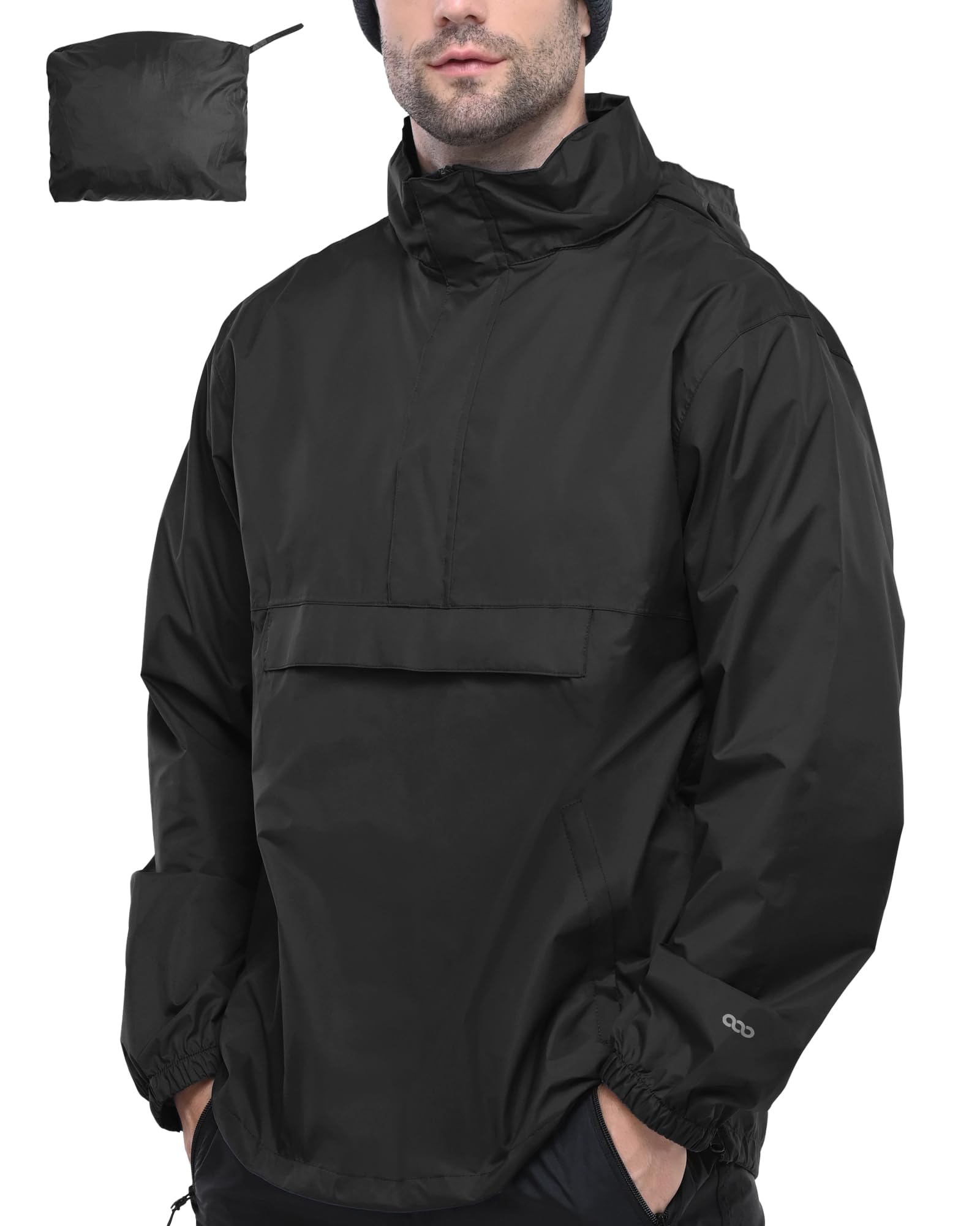 Pullover Mens Rain Vest 33 000ft Mens Pullover Rain Jacket