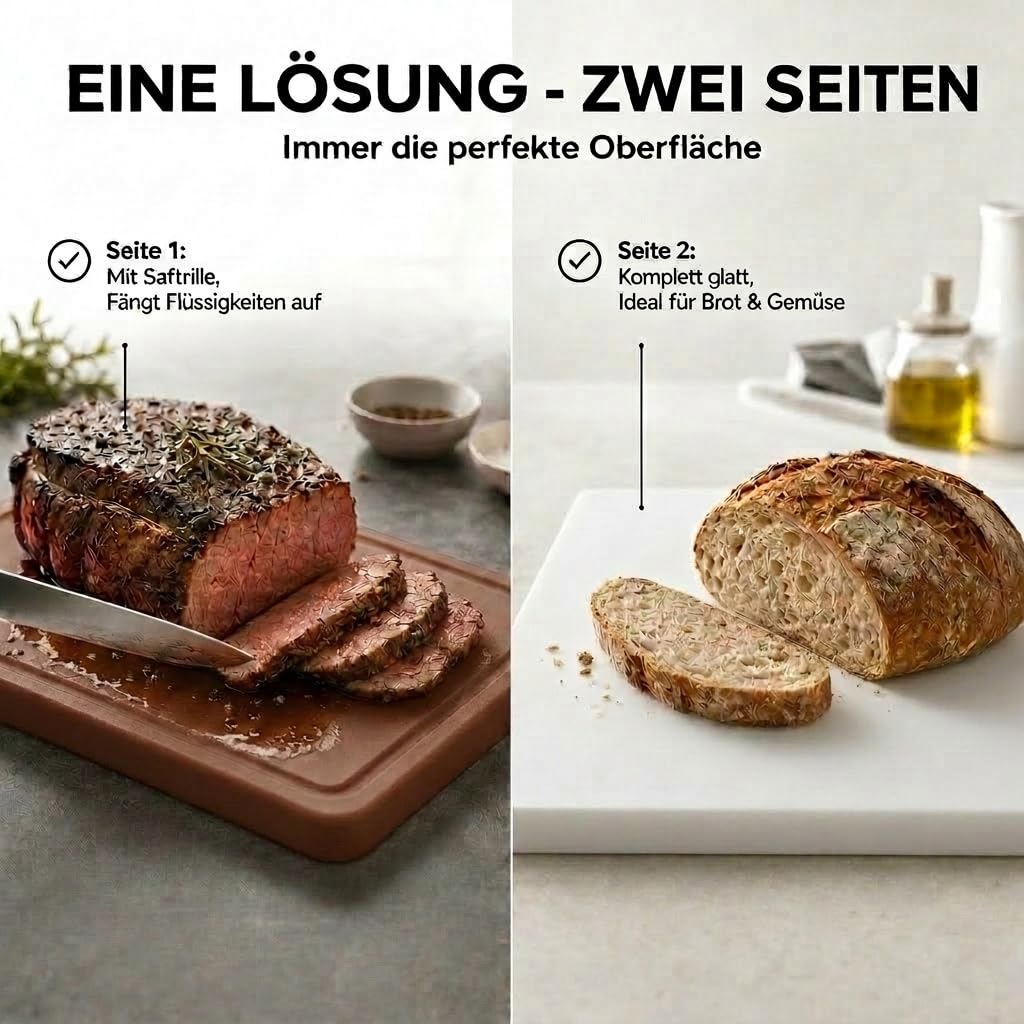 Deska do krojenia czerwona 60x40x2 cm z rowkiem na soki HACCP do surowego mięsa Profesjonalna deska plastikowa gastronomiczna