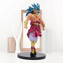 Figura de ação Broly edição limitada para painel de carro, decoração, bolo, mesa de escritório e mesa de estudo (18 cm) (pacote com 1)