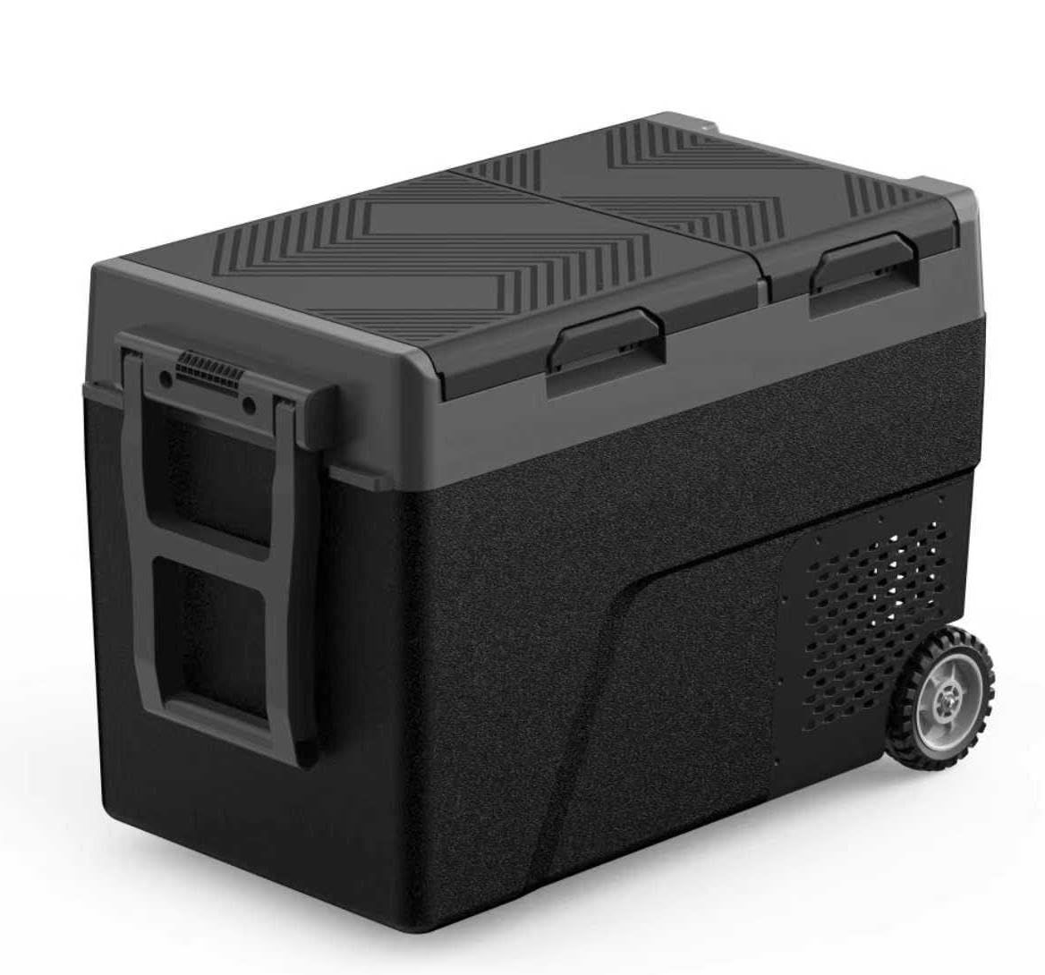 Zstar Frigorifero per auto, 40QT (38 l) a doppia zona, congelatore portatile elettrico, con compressore, funzione di congelamento rapido, da -20 °C a 20 °C, 12/24 V