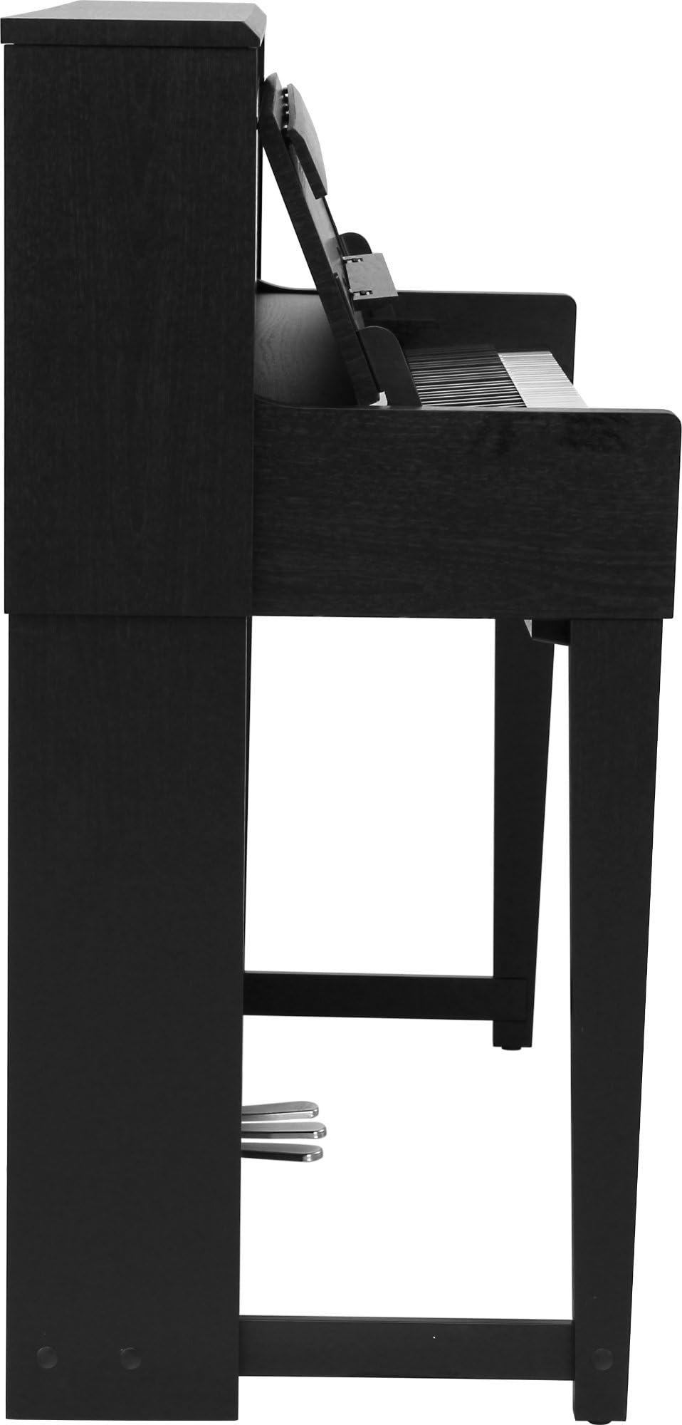 Classic Cantabile UP-1Plus SM Pianoforte Digitale Verticale Deluxe Set - 88 Tasti in Legno Pesati con Tastiera Graded Hammer - inclusi Panchetta, Cuffie e Scuola di Pianoforte - Nero Opaco
