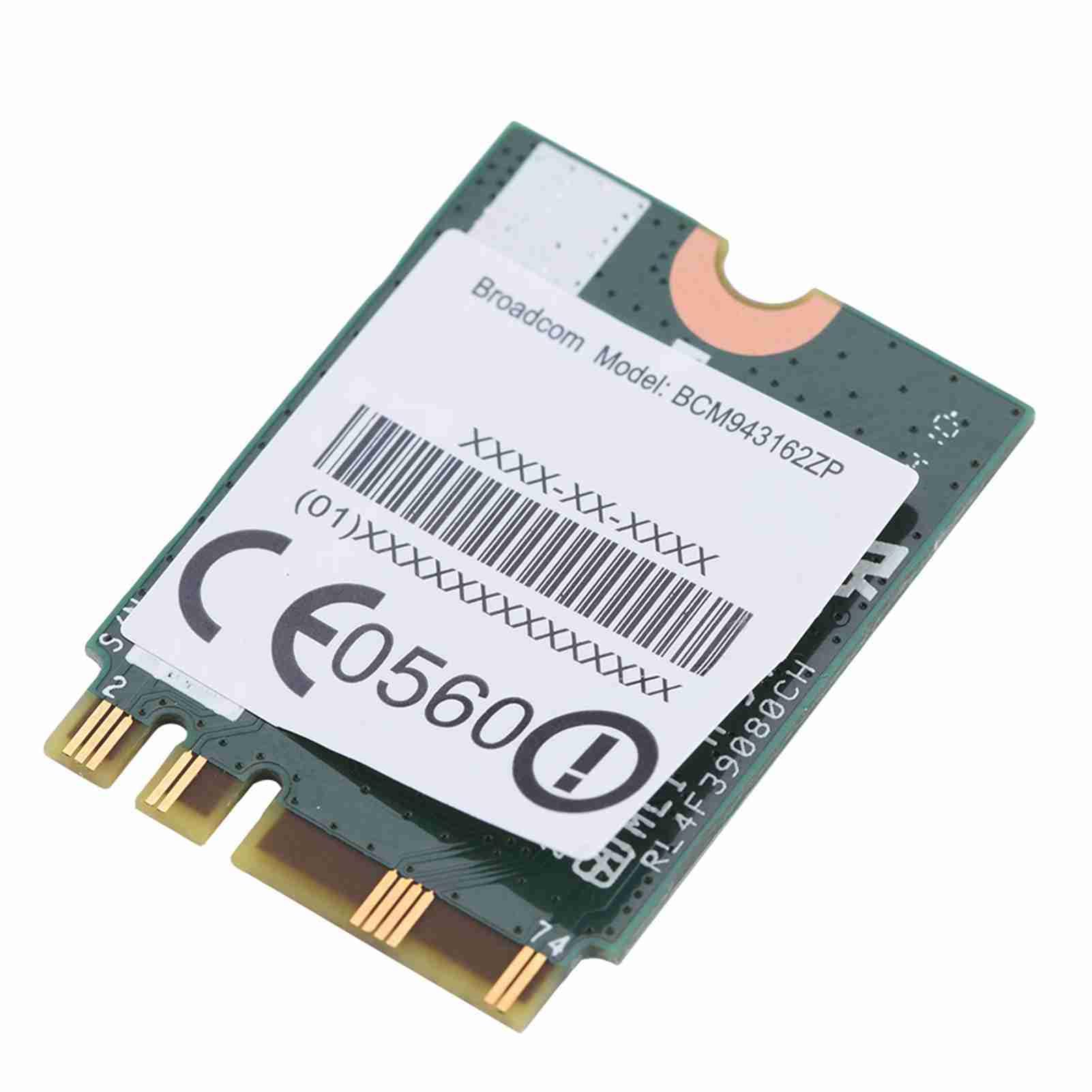 ASHATA Card, Dual Band 2.4G/5G 433Mpbs Network NGFF Card for