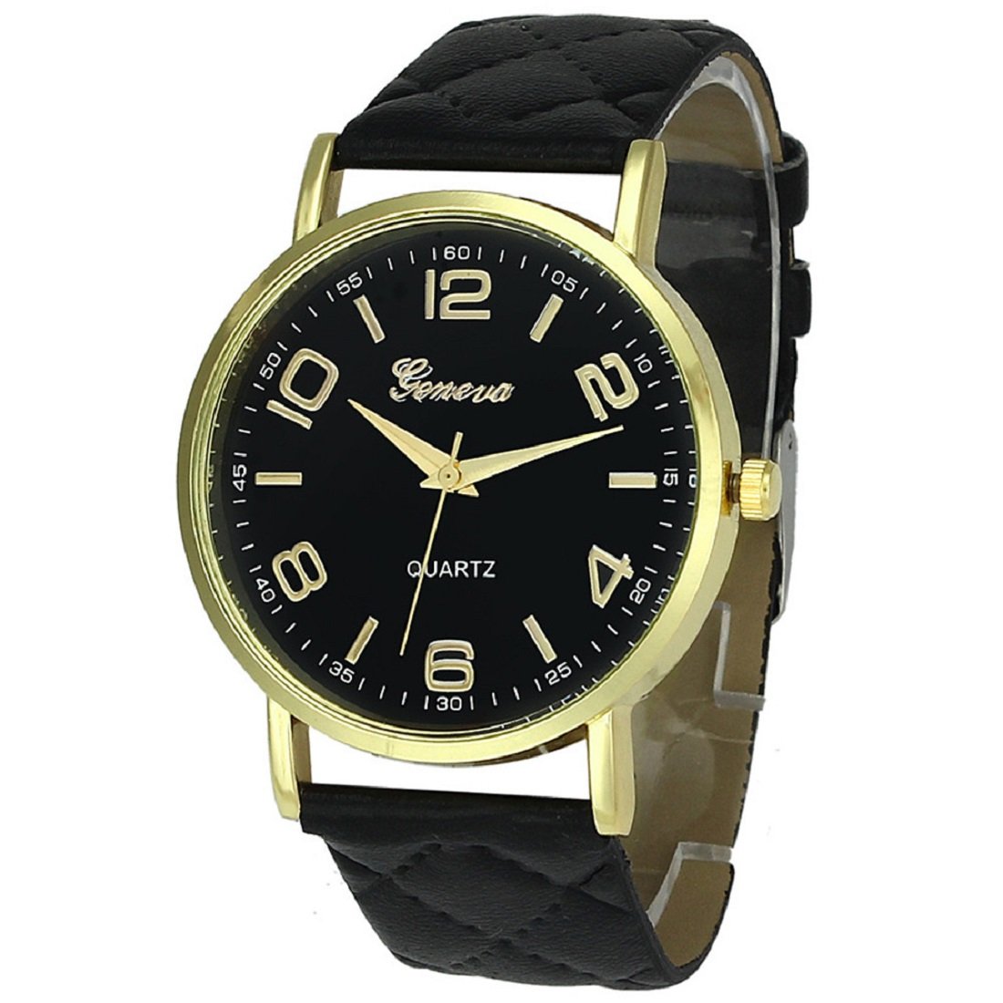 Geneva Platinum Analog Black Dial Womens Watch - GP-238 (B01M1AV6X2) Amazon Price History, Amazon Price Tracker