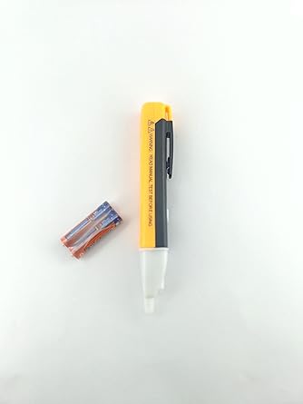 Inditrust Non-Contact Voltage Tester Pen, 90~1000V AC Electric Voltage Detector with LED Light, Touchless Sensor Tester (1 Piece)