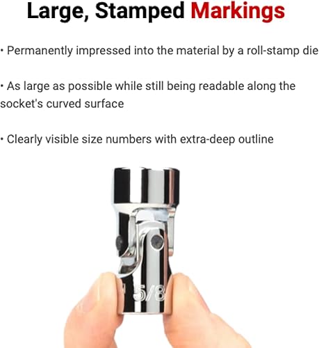 Miniatura 3 de TEKTON Encastre de 38 pulgadas x 0.512 in Universal Joint Socket  SHD18113