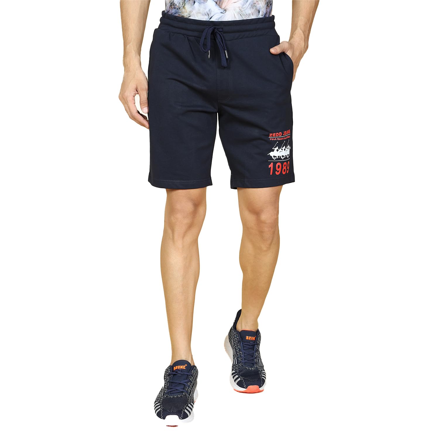 ネイビー　23SS SPORT SHORT TROUSER ネイビー 23SS SPORT SHORT TROUSER Buy Navy Blue Mesh Sport Shorts