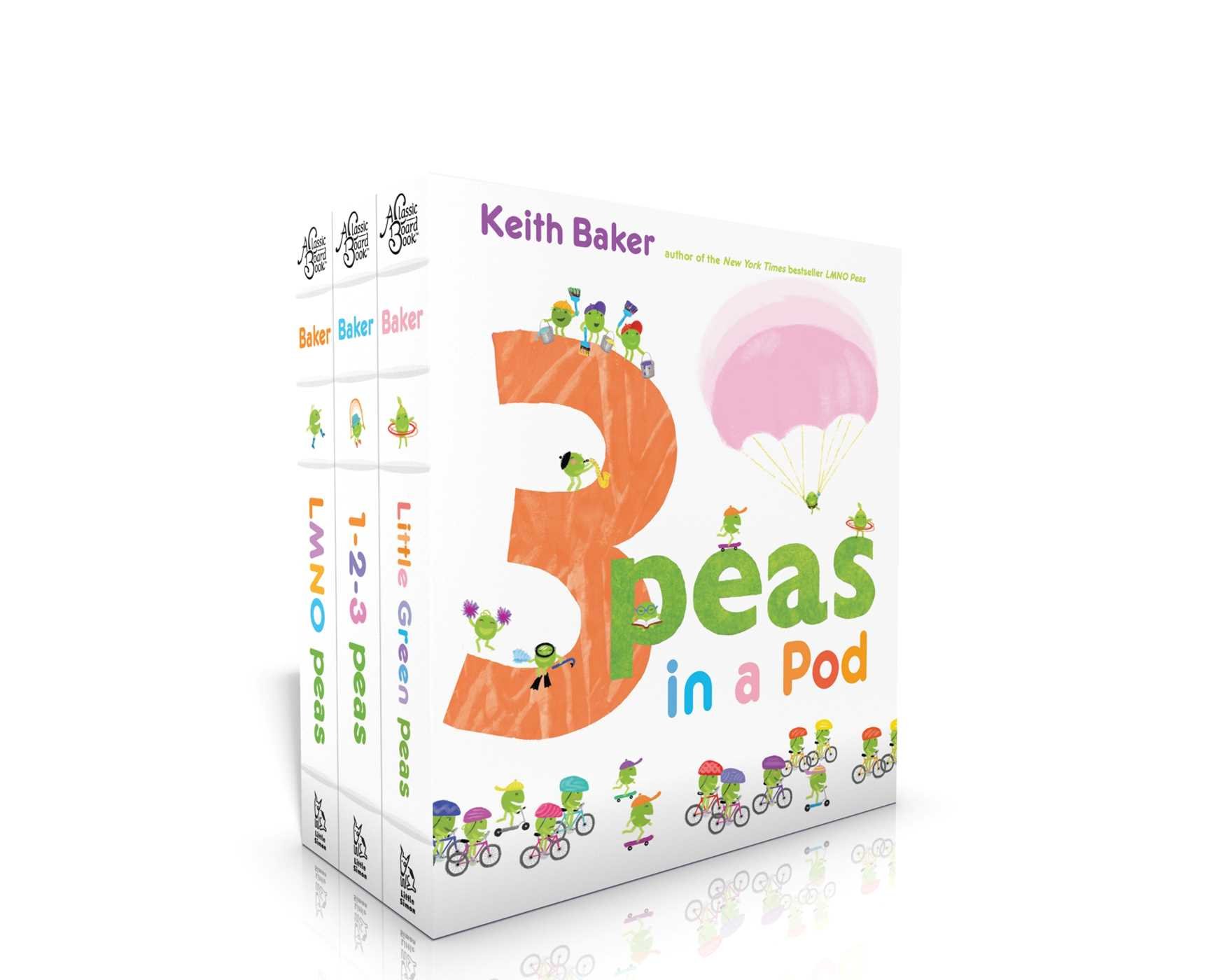 3 Peas in a Pod (Boxed Set): Lmno Peas; 1-2-3 Peas; Little Green Peas