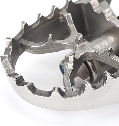 Miniatura 7 de Pedal de motocicleta Rotary Estriberas Pedales para Kawasaki Versys 650 2007 2008 2009 2010 2011 2012 2013 2014 2015 2016 inoxidable