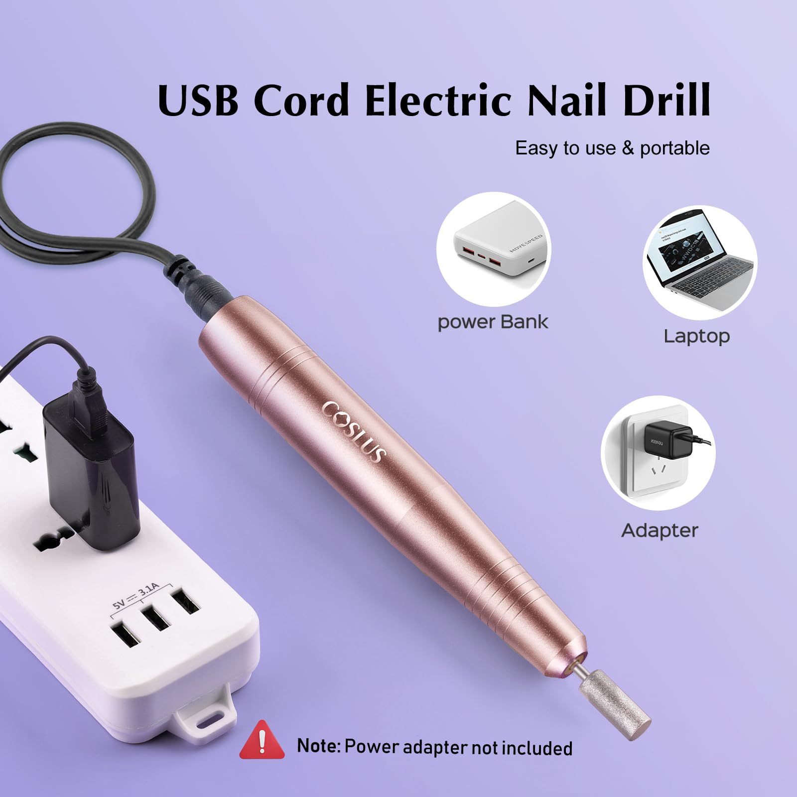 COSLUS Nail Drill - Image 3