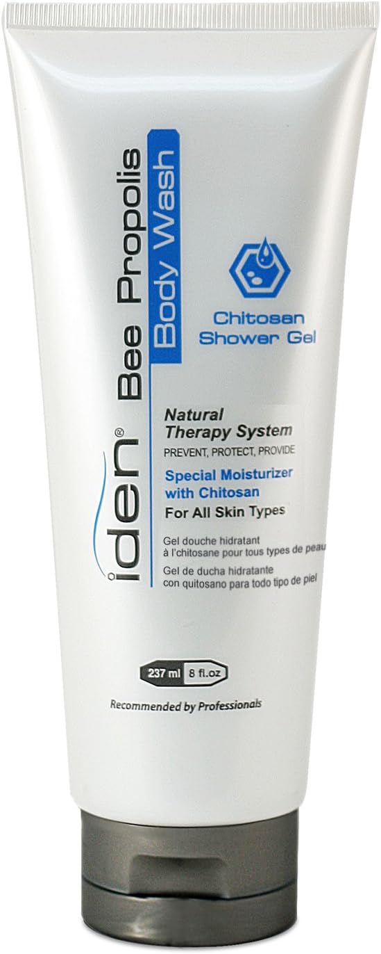 IDEN Bee Propolis Body Wash, For Sensitive Skin, Hydrates and Softens, 8 fl.oz