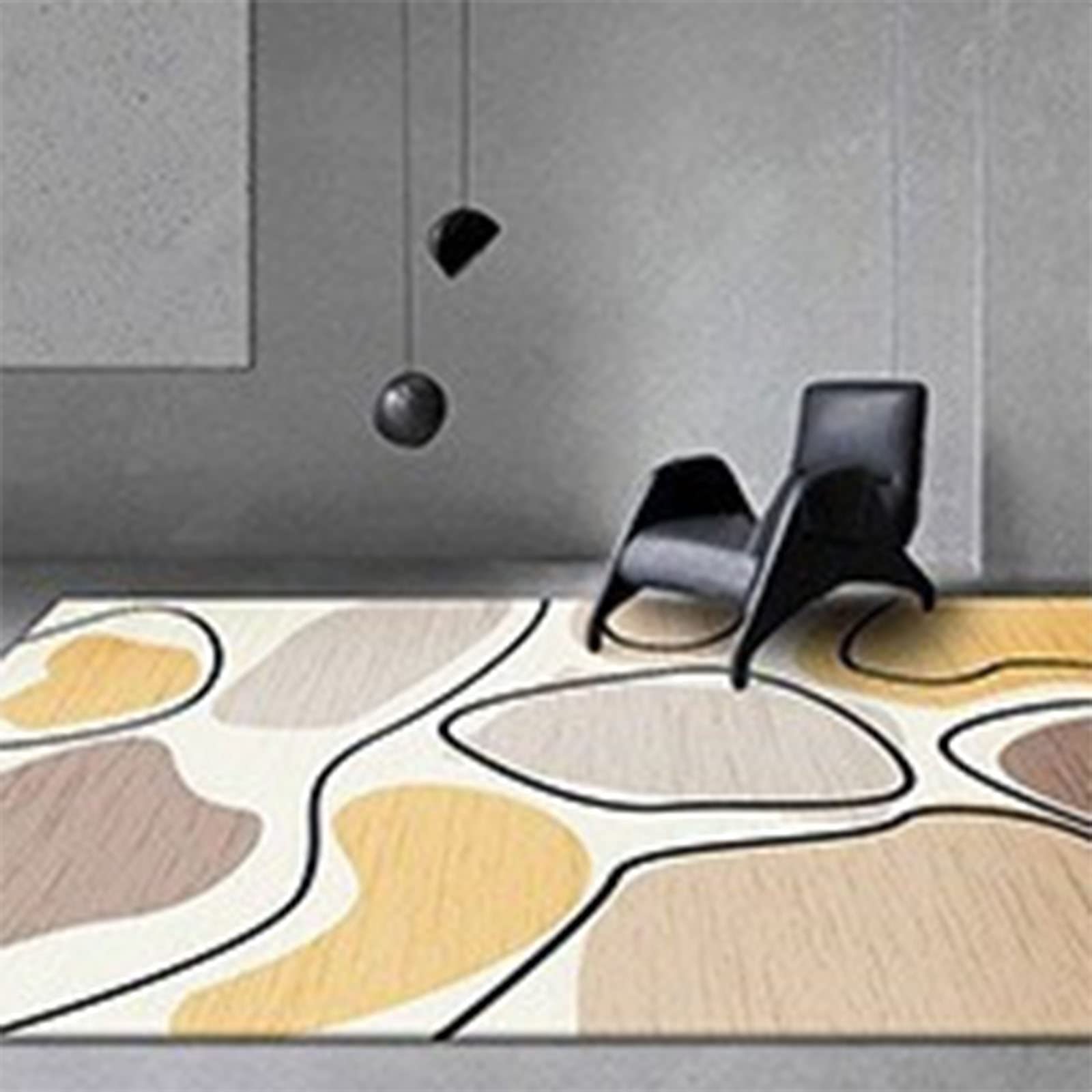 Tapis modernes de luxe léger ZORZA 140x200cm pour sublimer la décoration