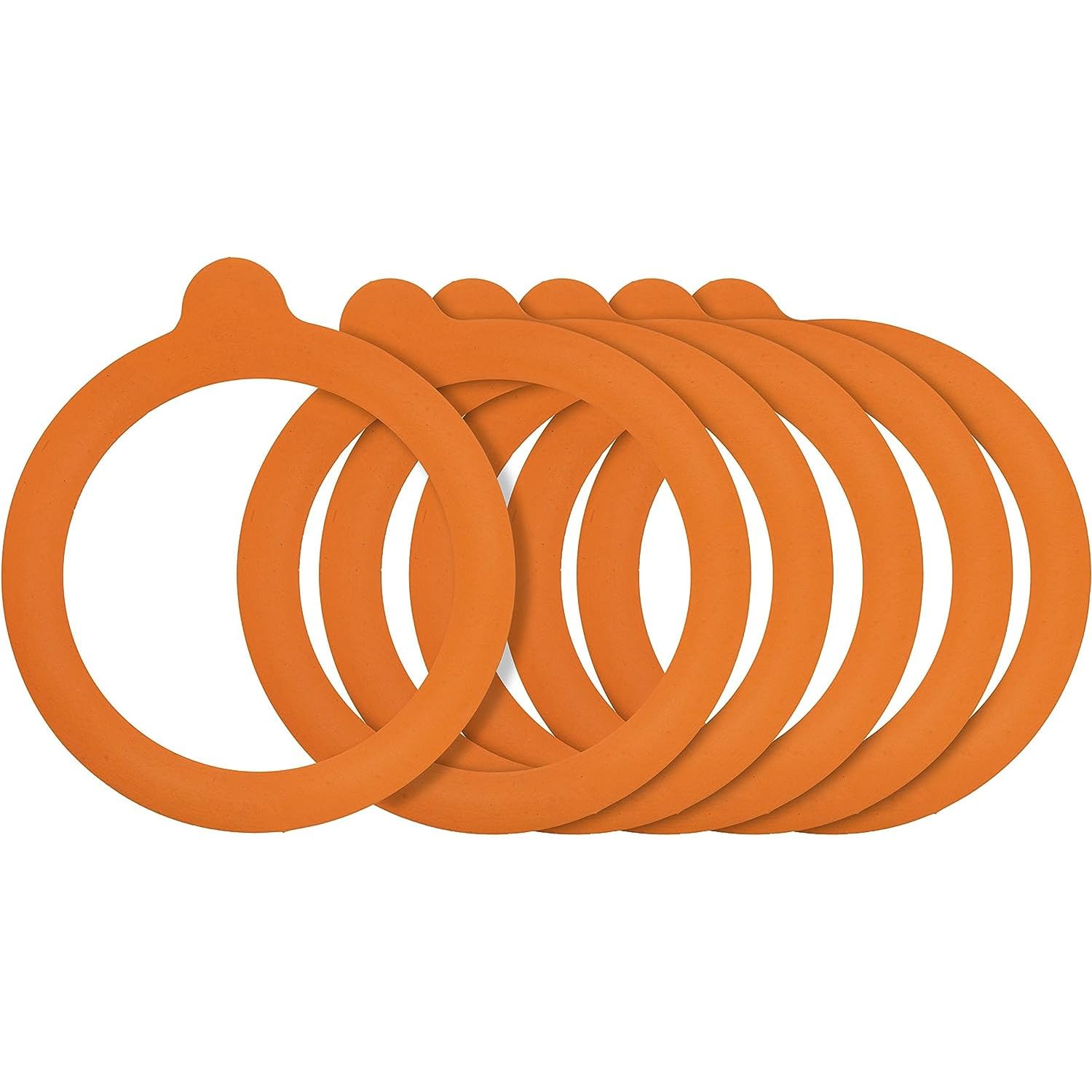 AMK® Rubber Jar Seals for Kilner Jars Pack Of 6 Clip Top Fits 0.35L