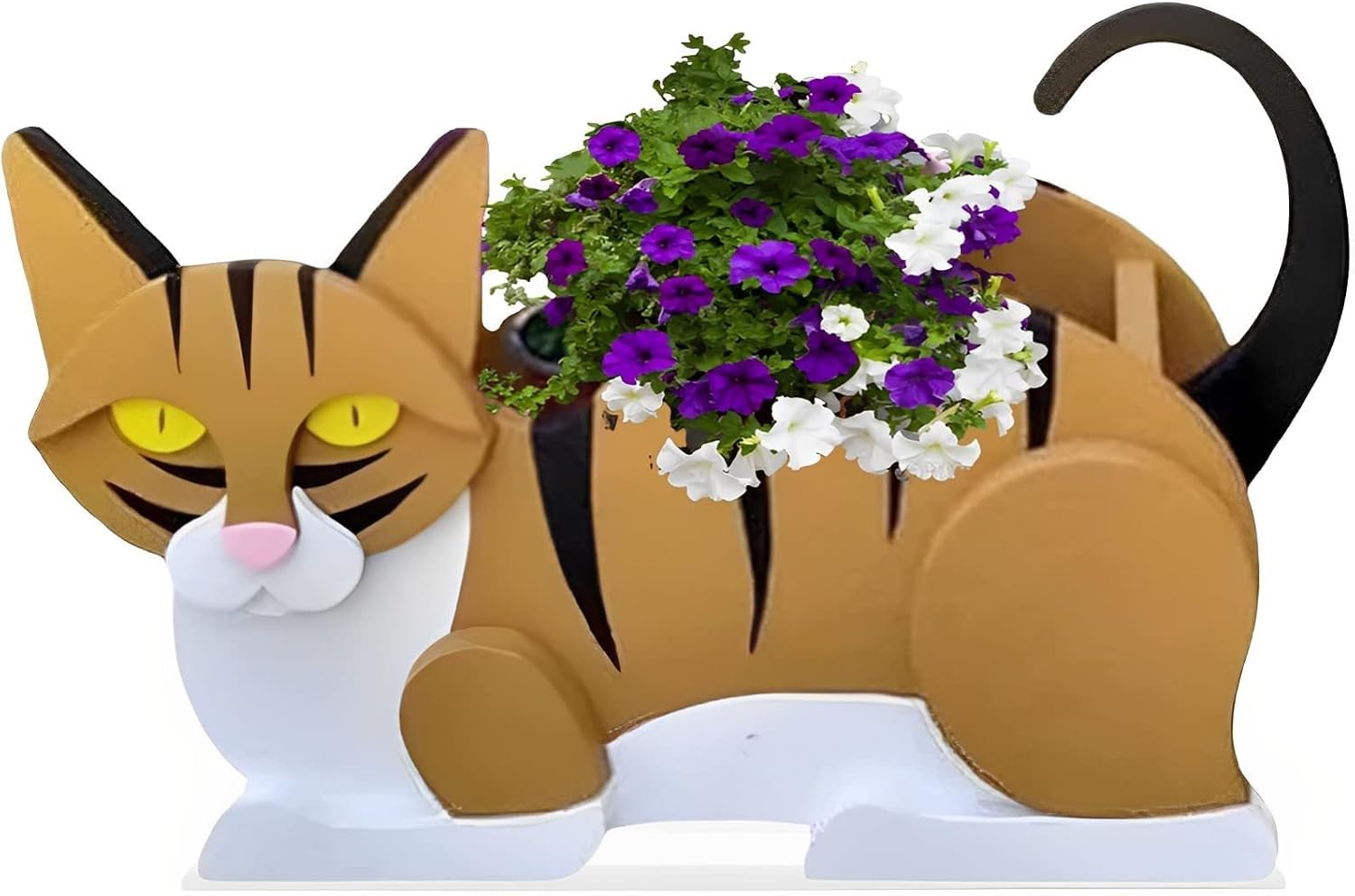 Dog Planters,Animal Succulent Planter Pots,Garden Dog Shaped Planter Plant Pot for Women,Office,Indoor/Outdoor Decor(Samoyed)