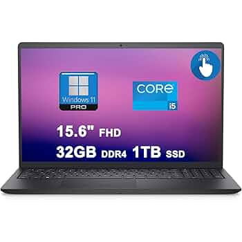 Amazon.com: Dell Inspiron 15 3520 Business Laptop | 15.6