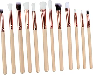 Juego de 12 brochas de maquillaje de ojos, ju...