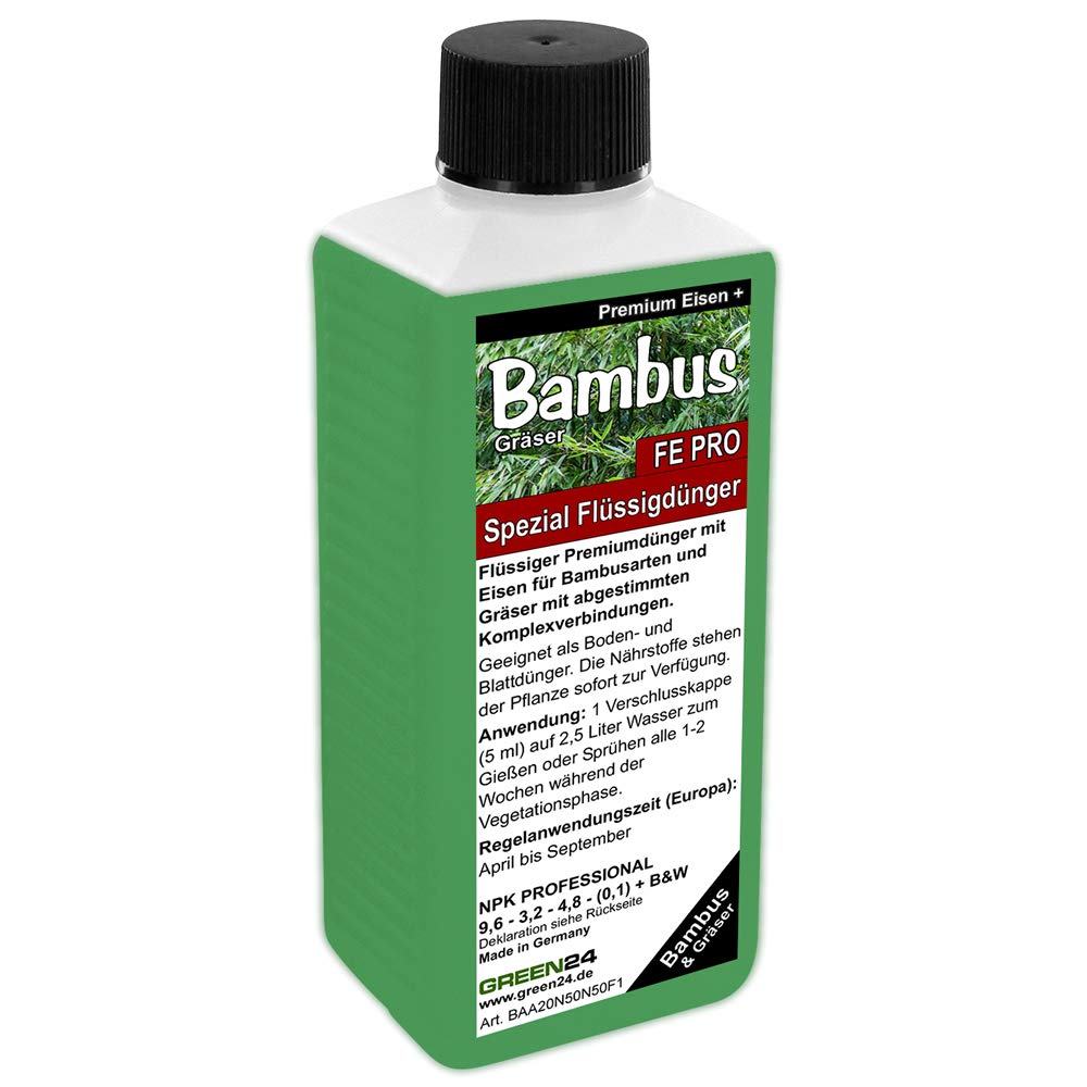 Spezial Bambusdnger FE PRO Premium NPK Dnger flssig, Bambus Pflanzen und  Grser dngen : Amazon.de: Garten