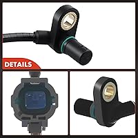Vista 7 de A-Premium Sensor de velocidad de rueda ABS delantero LH/RH Compatible con Nissan Pathfinder Frontier Xterra 2005-2014 Suzuki Equator 2009 2010 2011