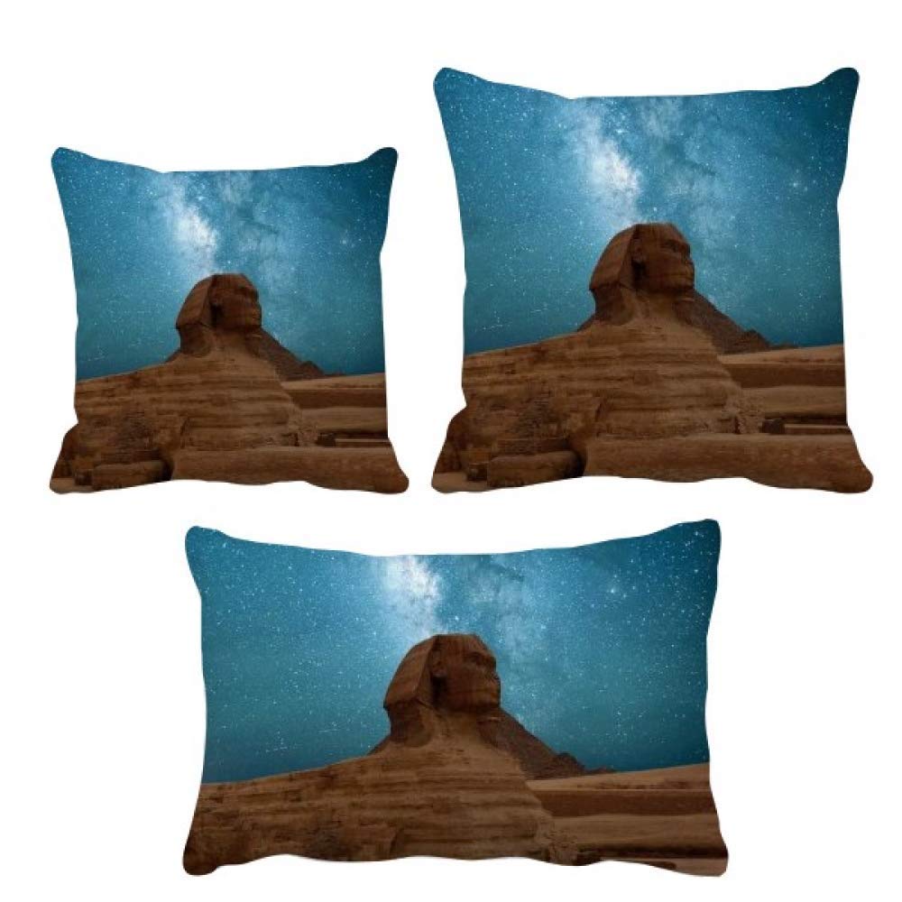 Housse de coussin terre bleu ciel rouge ronde décoration salon