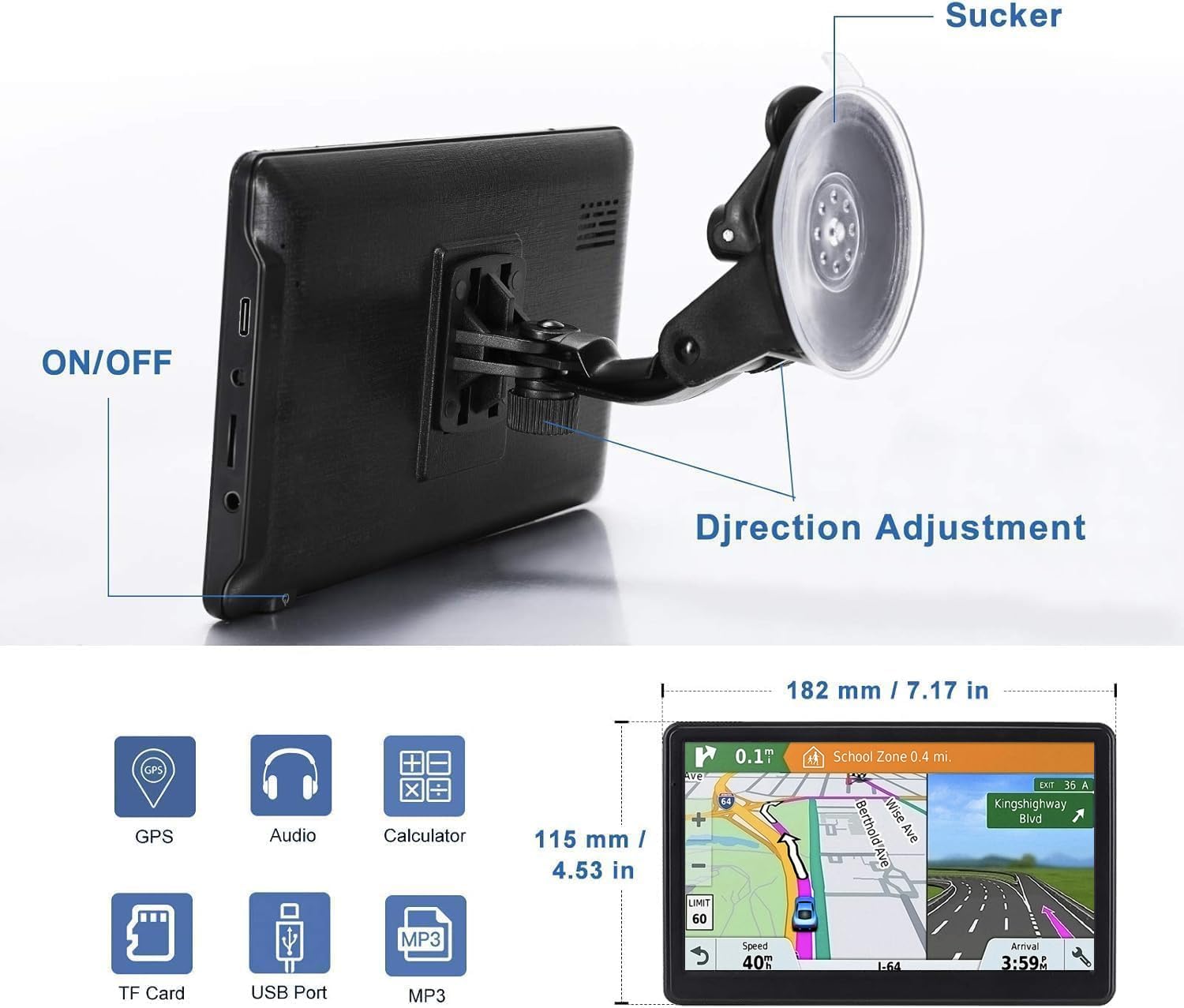 カーナビ me Amazon.co.jp: GPSナビ 車用 2022年 地図 7インチ タッチ