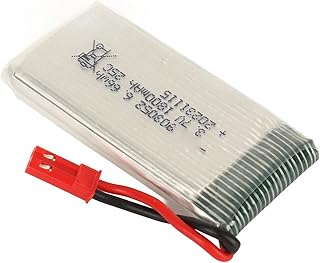 3.7V 1800mAh 25C for X5SW RC Quadcopter Drone Helicopter 903052 Battery with JST Red Plug
