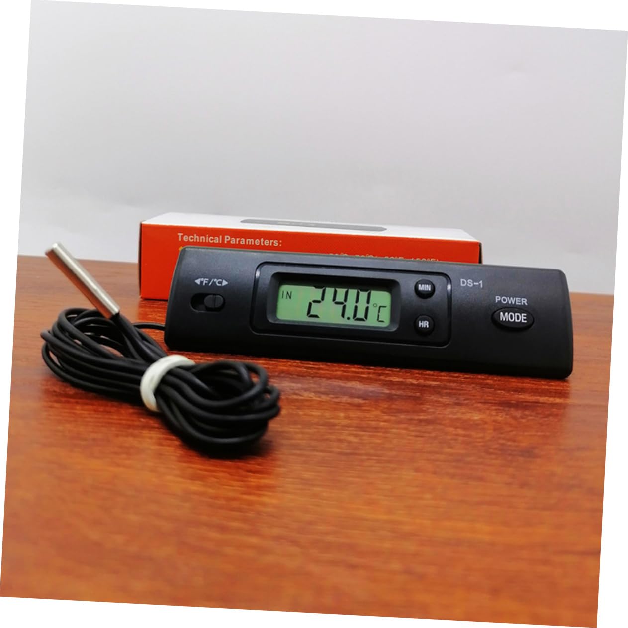 KESYOO 3 Sets Digital Aquarium Thermometer Touchscreen Display Reptile Tank Thermometer for Accurate Readings Fish Tanks and Reptile Habitats No Batteries Included
