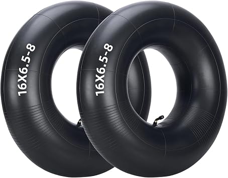 16x6.50-8 / 16x7.50-8 Inner Tubes 2-Pack, TR-87 Bent Valve Stem