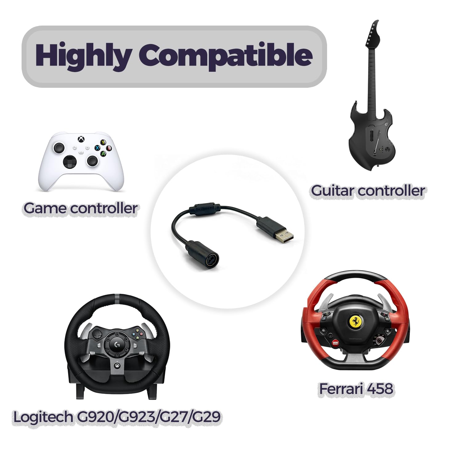 Cabo Usb Volante Logitech G920 - Escorrega O Preço - Foto 4