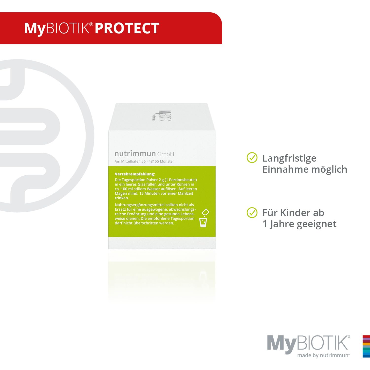 MyBIOTIK Protect Tagesportionen Pulver, 30 Sztuka Torba