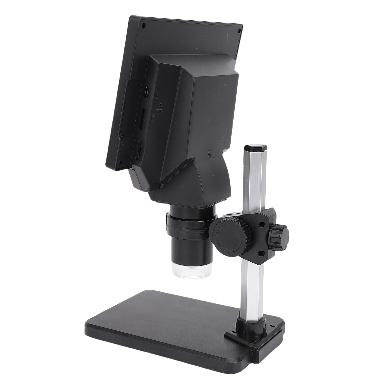 Microscopio Digital 5.5in 1000X, Ampliador de Monedas 12MP con