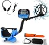 Metal Detector, Underground Metal Detector, Professional Depth Detector, Gold Detector, Treasure Detector, Pin Pointer, Waterproof Coil-As Photo-A