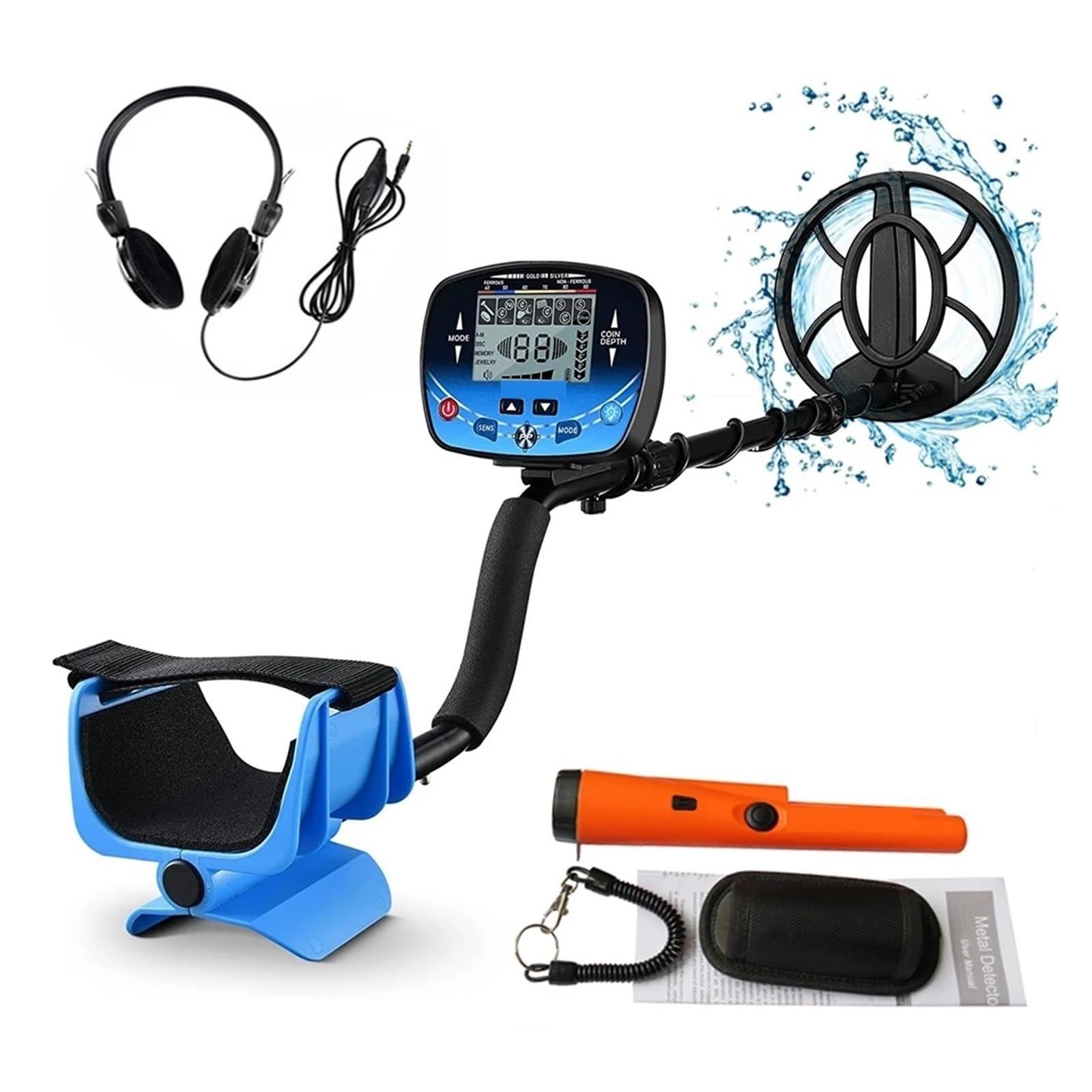 金属探測機 MD-5002　￥16,280税込 Amazon.co.jp: 金属探知機 金属探知機地下プロフェッショナル深さ検索