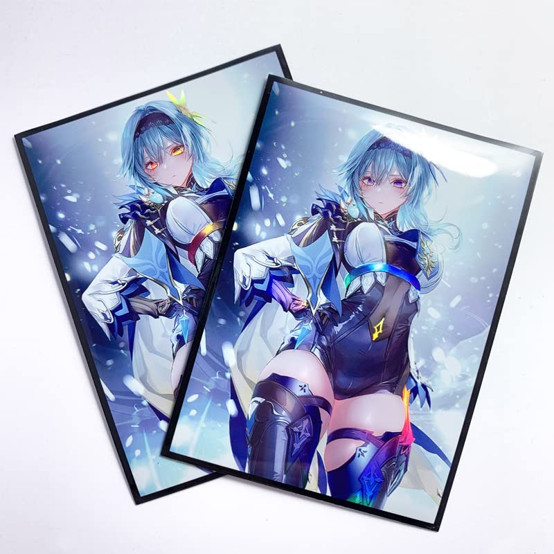 60ct (Genshin EULA) Holographic Standard Size Cards for MTG/TCG/PTCG Art  Anime Printing Card Sleeves Protectors 66x91mm (B04） : Amazon.co.uk: Toys &  Games