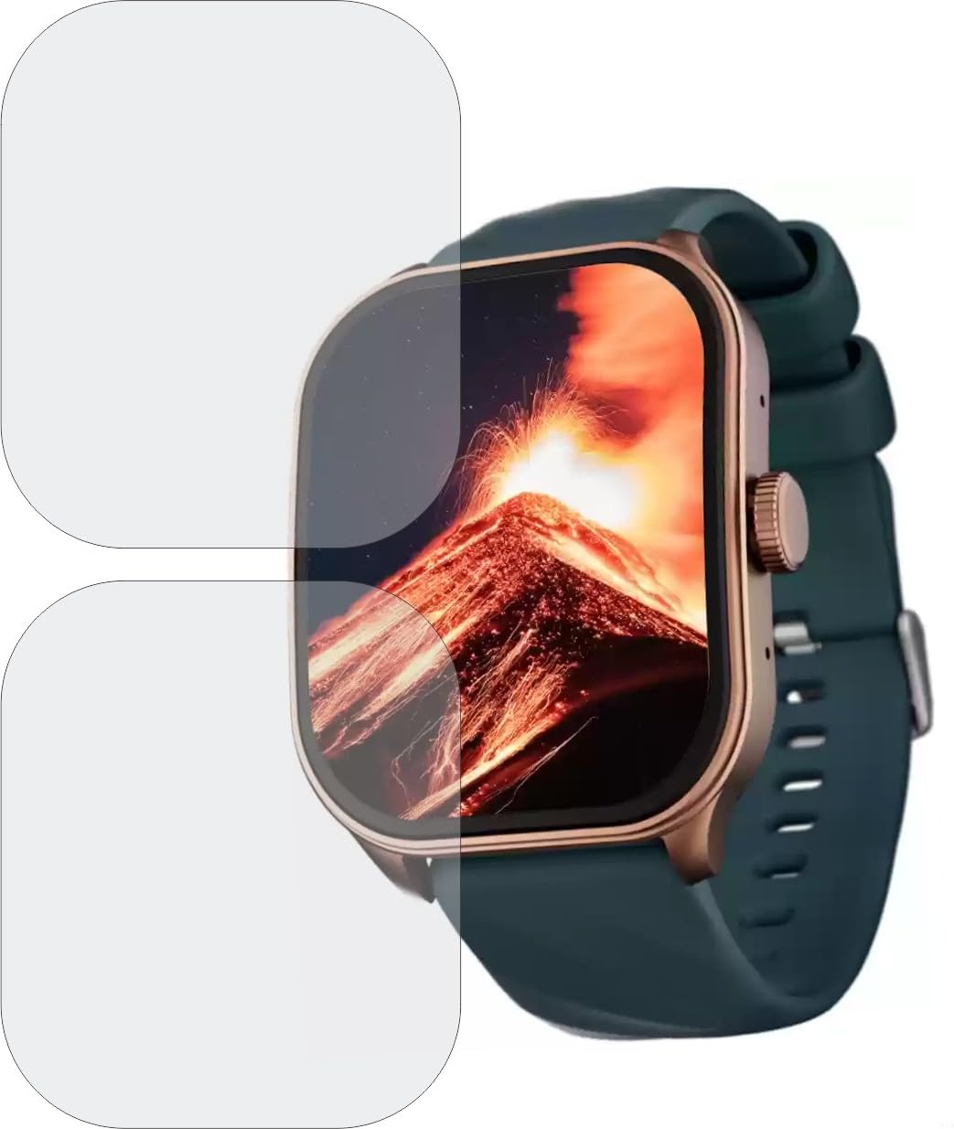 TELTREK Screen Guard for Fastrack Revoltt FS1 Pro Smartwatch Screenguard, Edge to Edge TPU Fiber Film not Tempered Glass Screen Protector for Fastrack Revoltt FS1 Pro (Pack of 2) (B0CN1QFWRM) Amazon Price History, Amazon Price Tracker