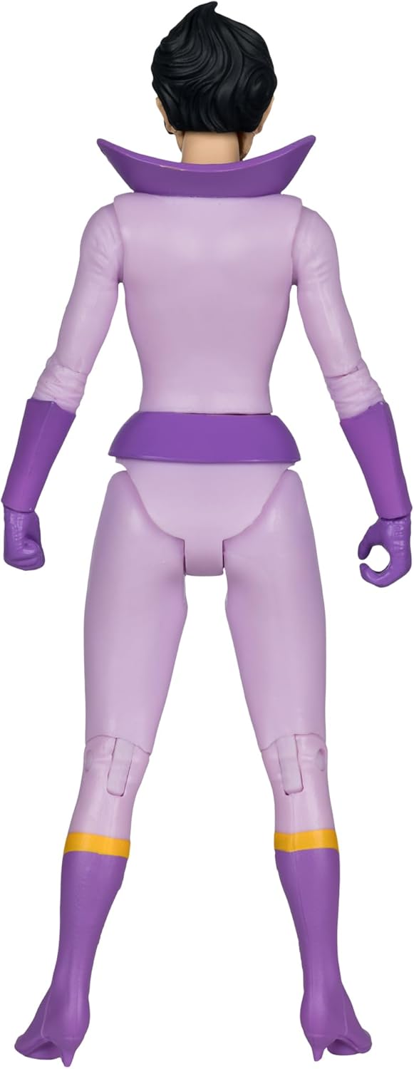 McFarlane Toys- DC Retro Jayna and Gleek (Super Friends) 6in Action Figure Red Platinum Edition