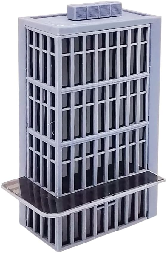 Outland Models Modern Style 4-Story Office Building Studio 1:160 N Scale