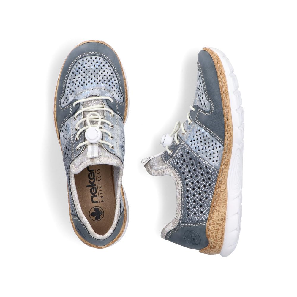 Rieker Donna Sneaker N4255, Signora Sneaker Basse