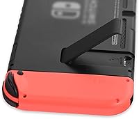 Vista 5 de LONANDY 2 Pcs Replacement Kickstand for Nintendo Switch - Switch Kickstand Back Shell Holder Back Bracket, Kick Stand Replacement Repair Kit for