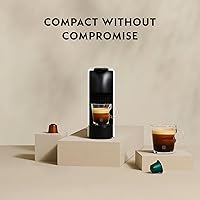 Vista 6 de Nespresso Essenza, minimáquina de expreso de Breville, color negro piano