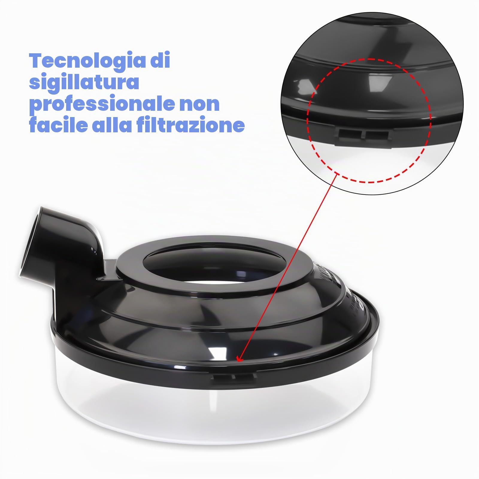 Bacino dell'acqua da 2 litri per aspirapolvere Rainbow D4 D4C SE e D4SE R6854, R-6854 per Ra