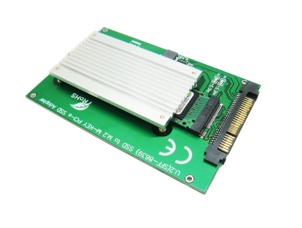 M.2 PCIe SSD Adapter as U.2 SFF-8639 SSD