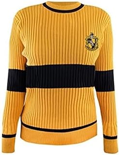 Cinereplicas Harry Potter - Quidditch Sweater Gryffindor/Slytherin/Ravenclaw/Hufflepuff - XS/S/M/L/XL - Official License