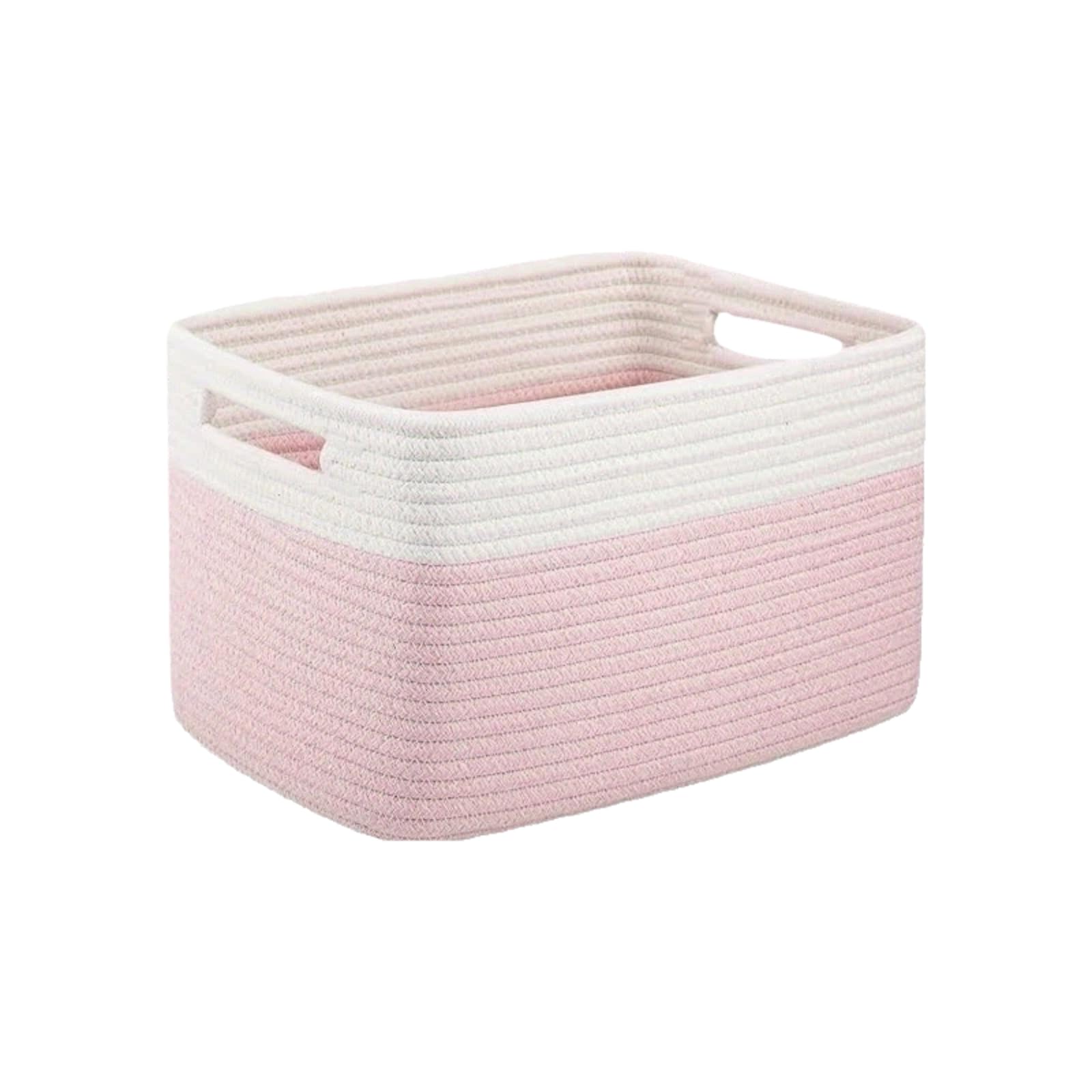 Polyester woven storage basket, bedroom miscellaneous items and dirty laundry storage bin