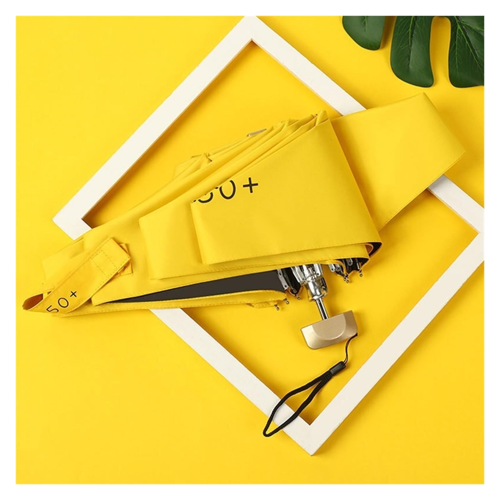 RENEESME Umbrellas For Rain Women's Sun Umbrella Portable Small Sunny Umbrella Outdoor Strong Umbrella For Wind And Rain(A)