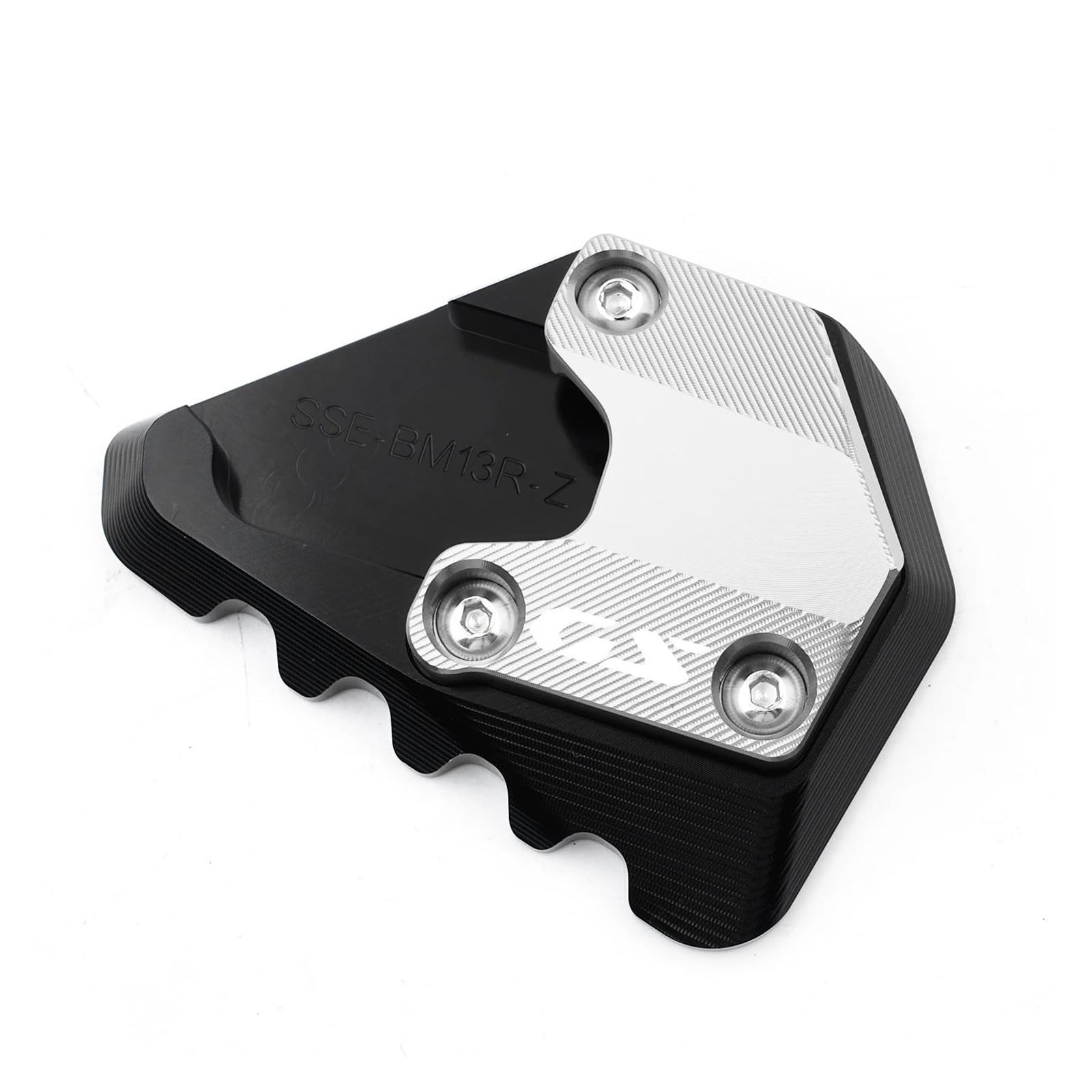 Per BMW R1300GS ADVENTURE 2024-2026 R 1300 GS ADV Moto Cavalletto Laterale Estensione Piastra Di Supporto Gs1300 1300 Gsa Accessori(Black,1)