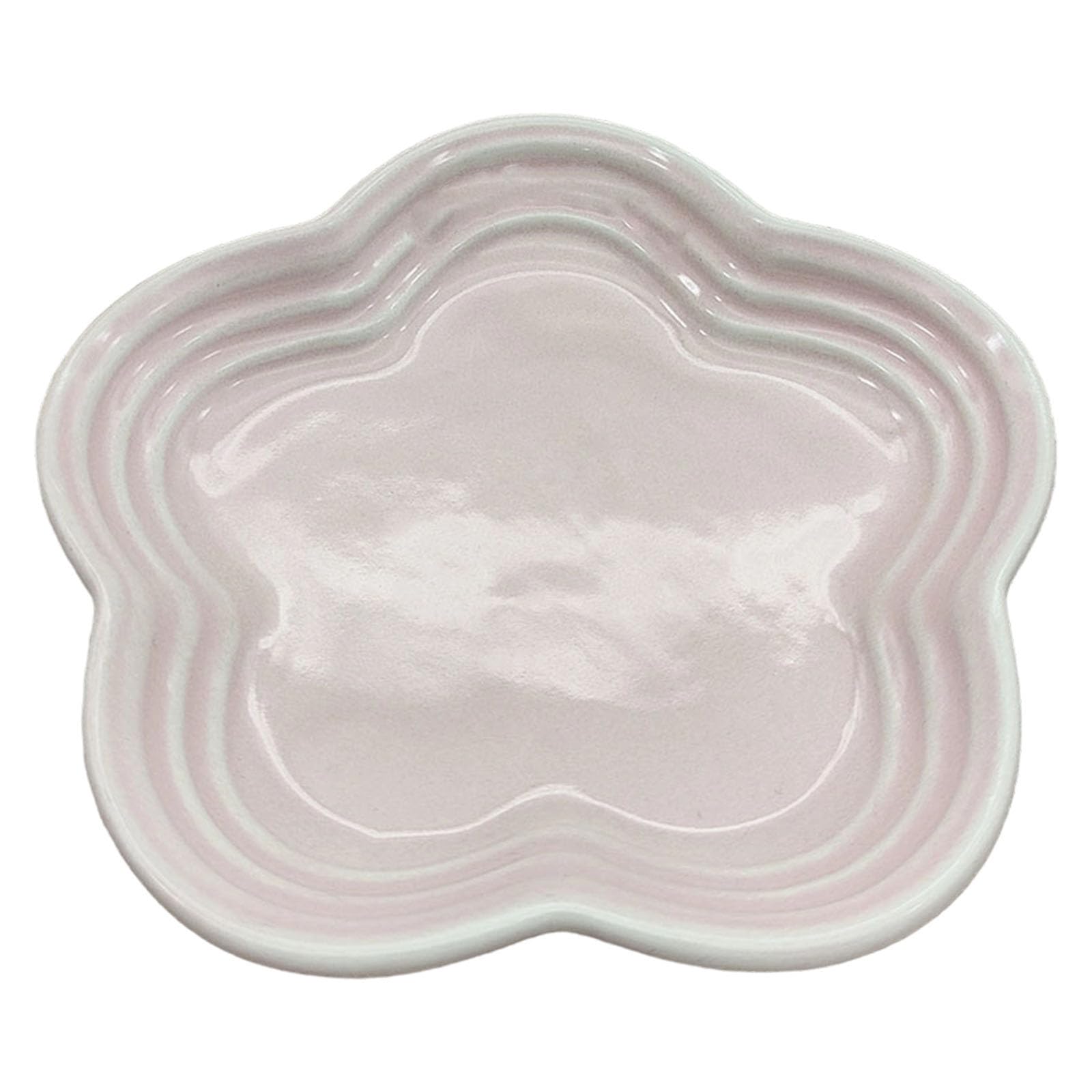 Nucelit 14cm Ceramics Fruit with Elegant Blossoms Pattern Sturdy Serving Dishes Great for Breakfast Appetizers and Snacking Parties